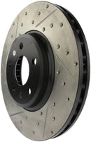 StopTech Sport Drilled & Slotted Brake Rotors – 2009-2011 Audi A4 product image 7