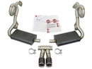 aFe MACH FORCE-Xp Cat-Back Exhaust (Carbon Fiber Tips) – 2013–2016 Porsche Boxster 2.7L / 3.4L