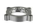 aFe Silver Bullet Throttle Body Spacer – 2011–2014 Ford Mustang / 2011–2014 Ford F-150 3.7L Silver