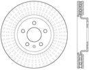 StopTech Cryo Slotted Brake Rotors – 2012-2016 Audi A4 product image 2