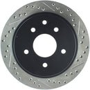 StopTech Sport Drilled & Slotted Brake Rotors – 2003-2005 Nissan 350Z (Z33)