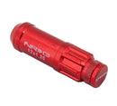 NRG 700 Series M12 X 1.25 Steel Lug Nut with Dust Cap Cover Set 21 Pc with Locks & Lock Socket