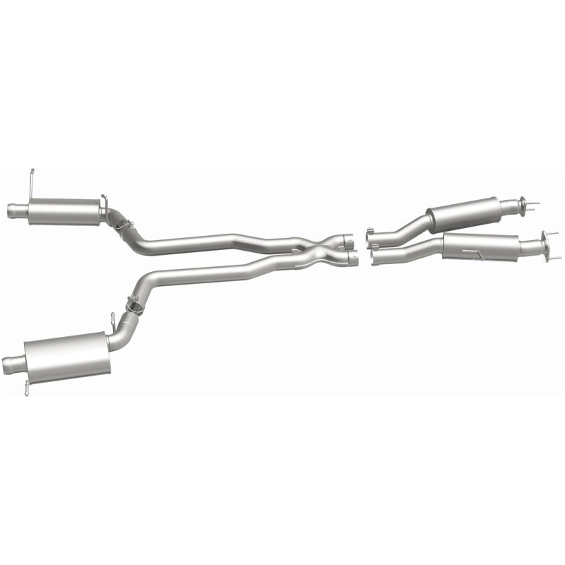 MagnaFlow 12 Jeep Grand Cherokee V8 6.4L Dual Split Rear Exit Stainless Cat Back Performance Exhaust