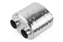 APR Premium Sound Absorption Muffler – Dual 63.5mm (2.5in) Oval Body (220x 169x 211) – product image