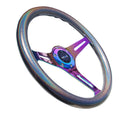 NRG 350mm Wood Grain Steering Wheel – 1.5" Deep Dish