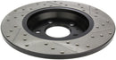 StopTech Sport Drilled & Slotted Brake Rotors – 2009-2020 Audi A4 product image 3