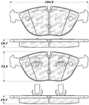 StopTech Sport Brake Pads – 2004-2006 Audi TT Quattro product image 3