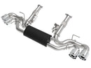 aFe MACH FORCE-Xp 2.5" 304 Stainless Steel Cat-Back 2020 Chevrolet Corvette (C8) 6.2L