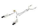 Borla Cat-Back Exhaust – 2013–2014 Mustang GT / Boss 302 5.0L V8 Black Chrome CB - product image 4