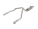 aFe Gemini XV 3 in. 304 Stainless Steel Cat-Back Exhaust System (Polished Tips) – 19–21 Ram 1500 5.7L V8 Hemi