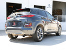 aFe Takeda 2.5" 304 Stainless Steel Axle-Back Exhaust without Muffler with Polished Tip 2018–2022 Hyundai Kona 1.6L Turbo AWD