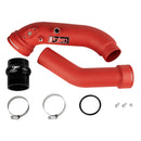 Injen SES Intercooler Piping – 2012-2015 BMW 335i / 335i xDrive + other applications 3.0L (SES1128ICP) - Wrinkle Red