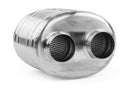 APR Premium Sound Absorption Muffler – Dual 63.5mm (2.5in) Oval Body (220x 169x 211) – alternate view 4