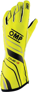 OMP One-S Gloves Fluorescent Yellow - Size XL Fia 8556-2018