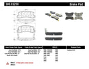 StopTech Sport Brake Pads – 1986-1999 Toyota Celica product image 3