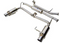 Invidia 98-01 Honda Accord 6 CYL 2DR 60mm (101mm tip) Cat-back Exhaust