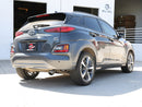 aFe Takeda 2.5" 304 Stainless Steel Axle-Back Exhaust without Muffler with Polished Tip 2018–2022 Hyundai Kona 1.6L Turbo AWD