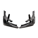 SEIBON Carbon Fiber Front Bumper Canards - 23+ Honda Civic Type R (FL5)