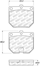 StopTech Sport Brake Pads – 1980-1983 Nissan 200SX product image 3