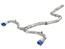 aFe Takeda 304 Stainless Steel Cat-Back Exhaust System (Blue Flame Tips) – 18 Hyundai Elantra GT Sport 1.6L I4 Turbo