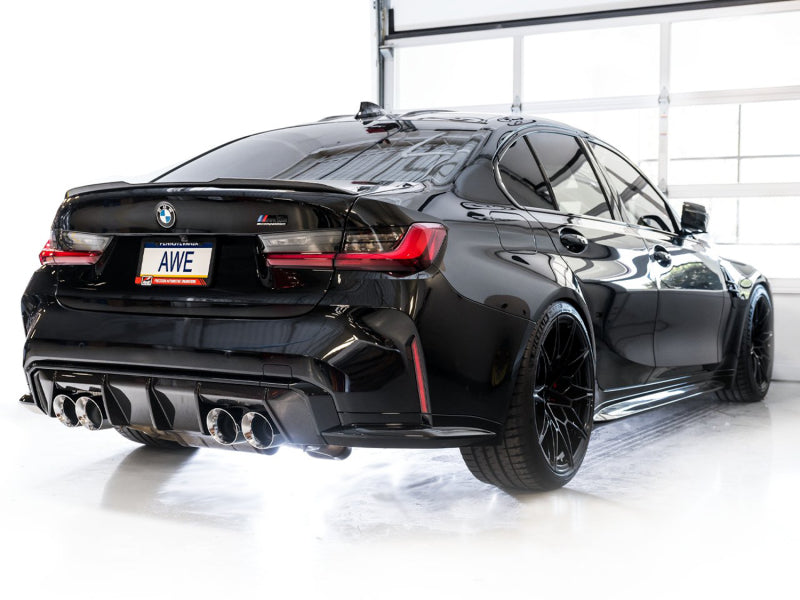 AWE Tuning Cat-Back Exhaust - 2021+ BMW M3/M4 (G8X)