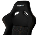 NRG FRP Bucket Seat (Black with Multi Color Geometric Pattern) - Large