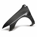 SEIBON Carbon Fiber Fenders - 2003-2006 Mitsubishi Lancer EVO8 (10mm Wider) (CT9A) - alternate view 1