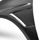 SEIBON Carbon Fiber Fenders - 2006-2007 Subaru Impreza/WRX/STI (10mm Wider) - alternate view 3