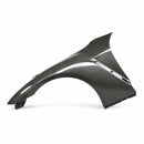 SEIBON OE-Style Front Fenders - 2009-2022 Nissan GT-R (R35) - Gloss Carbon Fiber