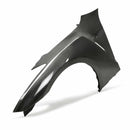 SEIBON OE-Style Front Fenders - 2009-2022 Nissan GT-R (R35) - Gloss Carbon Fiber - alternate view 1