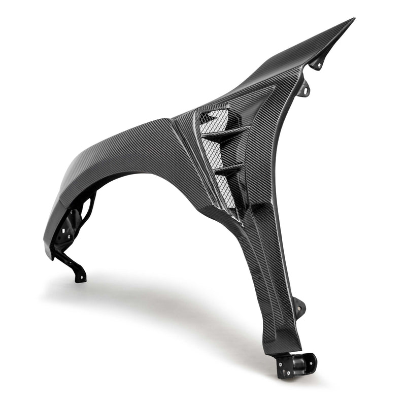 SEIBON MB-Style Carbon Fiber Front Fenders - 23+ Honda Civic Type R (FL5)
