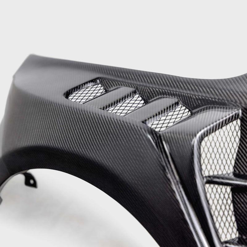 SEIBON MB-Style Carbon Fiber Front Fenders - 23+ Honda Civic Type R (FL5)