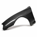 SEIBON TV-Style Carbon Fiber Fenders - 1993-1998 Toyota Supra (wider) - alternate view 1