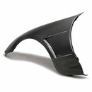 SEIBON TV-Style Carbon Fiber Fenders - 1993-1998 Toyota Supra (wider) - alternate view 2