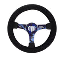 NRG Steering Wheel Cover - Black Stretch Micro Fiber with NRG Tag