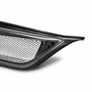 SEIBON STI-Style Carbon Fiber Front Grille - 2011-2014 Subaru WRX STI - alternate view 3