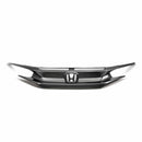 SEIBON OE-Style Carbon Fiber Front Grille - 2016-2021 Honda Civic - alternate view 1