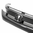 SEIBON OE-Style Carbon Fiber Front Grille - 2016-2021 Honda Civic - alternate view 2