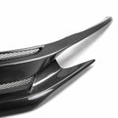 SEIBON OE-Style Carbon Fiber Front Grille - 2016-2021 Honda Civic - alternate view 3