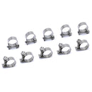 HPS Performance Fuel Injection Clamp (10pcs Pack) – Pack 10, 304 Stainless Steel - FIC-10x10