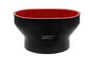 HPS Performance Silicone Oval to Round Coupler – Ford Mustang | FOH-55-400-BLK - FOH-55-400-BLK