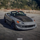 SEIBON JS-Style Carbon Fiber Hood - 2000-2009 Honda S2000 (AP1/AP2) - alternate view 2