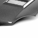 SEIBON CW-Style Carbon Fiber Hood - 2002-2003 Subaru Impreza/WRX - alternate view 2
