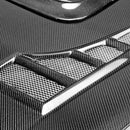 SEIBON CW-Style Carbon Fiber Hood - 2002-2003 Subaru Impreza/WRX - alternate view 3