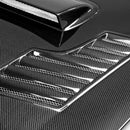 SEIBON CWII-Style Carbon Fiber Hood - 2002-2003 Subaru Impreza/WRX - alternate view 3