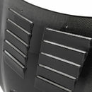 SEIBON GT-Style Carbon Fiber Hood - 2003-2005 Dodge Neon SRT-4 - alternate view 2