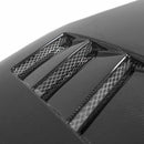 SEIBON TS-Style Carbon Fiber Hood - 2003-2005 Dodge Neon SRT-4 - alternate view 2
