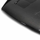SEIBON TS-Style Carbon Fiber Hood - 2003-2007 Infiniti G35 2DR - alternate view 3