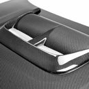 SEIBON CW-Style Carbon Fiber Hood - 2004-2005 Subaru Impreza/WRX/STI - alternate view 2
