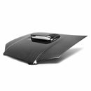 SEIBON OE-Style Carbon Fiber Hood - 2004-2005 Subaru Impreza/WRX/STI - alternate view 1